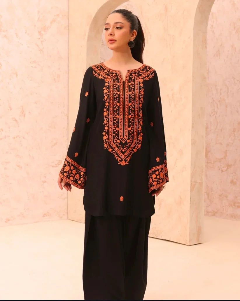 Jenifer Embroided 2Pcs Stitched